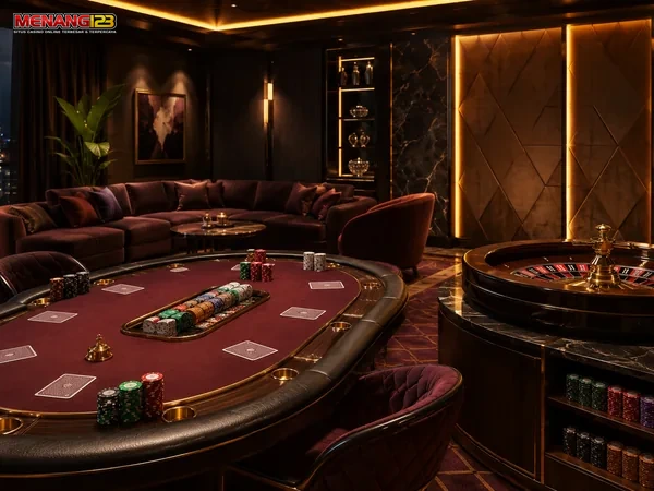 Pilihan live casino interaktif di Menang123